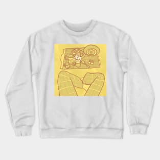 criss cross Crewneck Sweatshirt